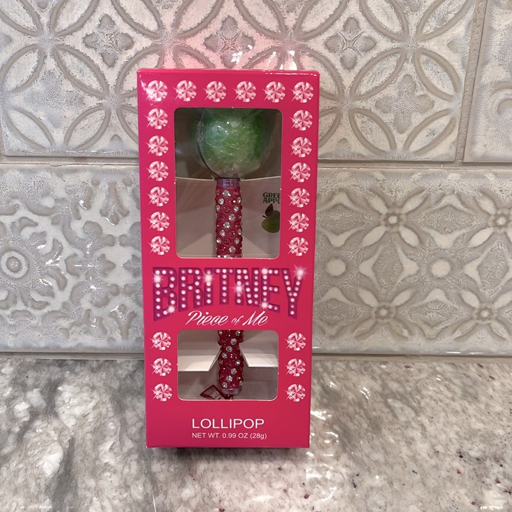 Britney Spears Piece of Me Lollipop, Green Apple